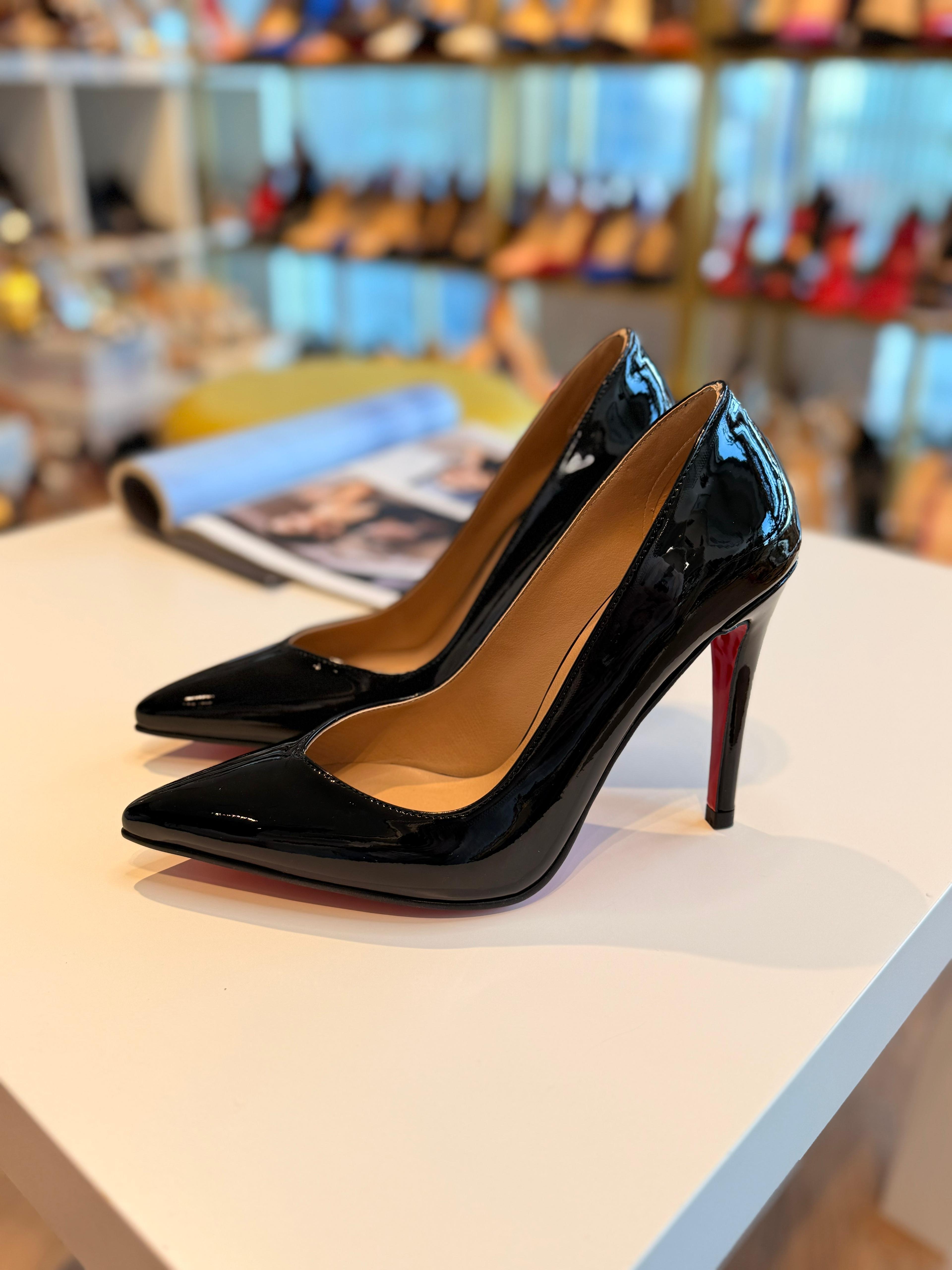 Fade Siyah Rugan 10 cm Stiletto