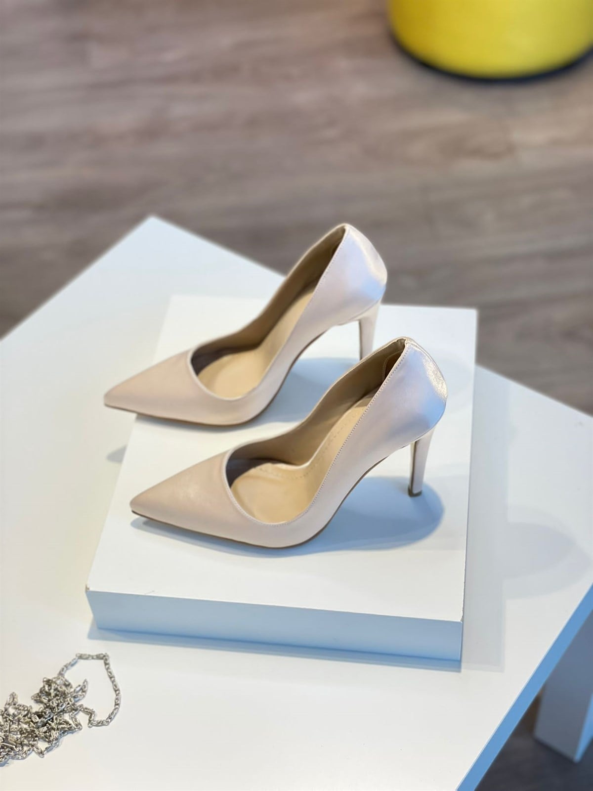 Julue Ten Saten 10 cm Stiletto 