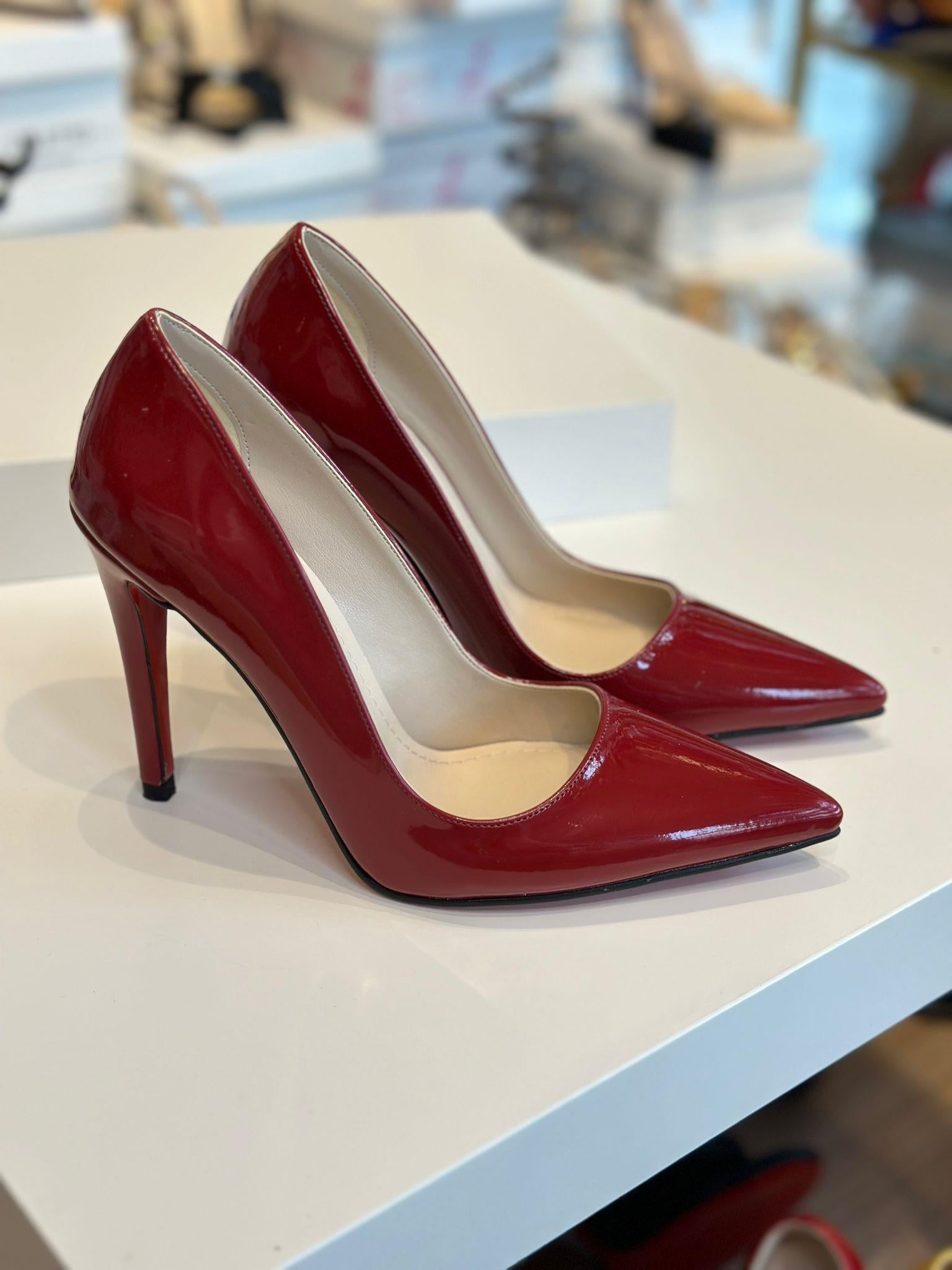Lena Bordo Rugan 10 cm Stiletto