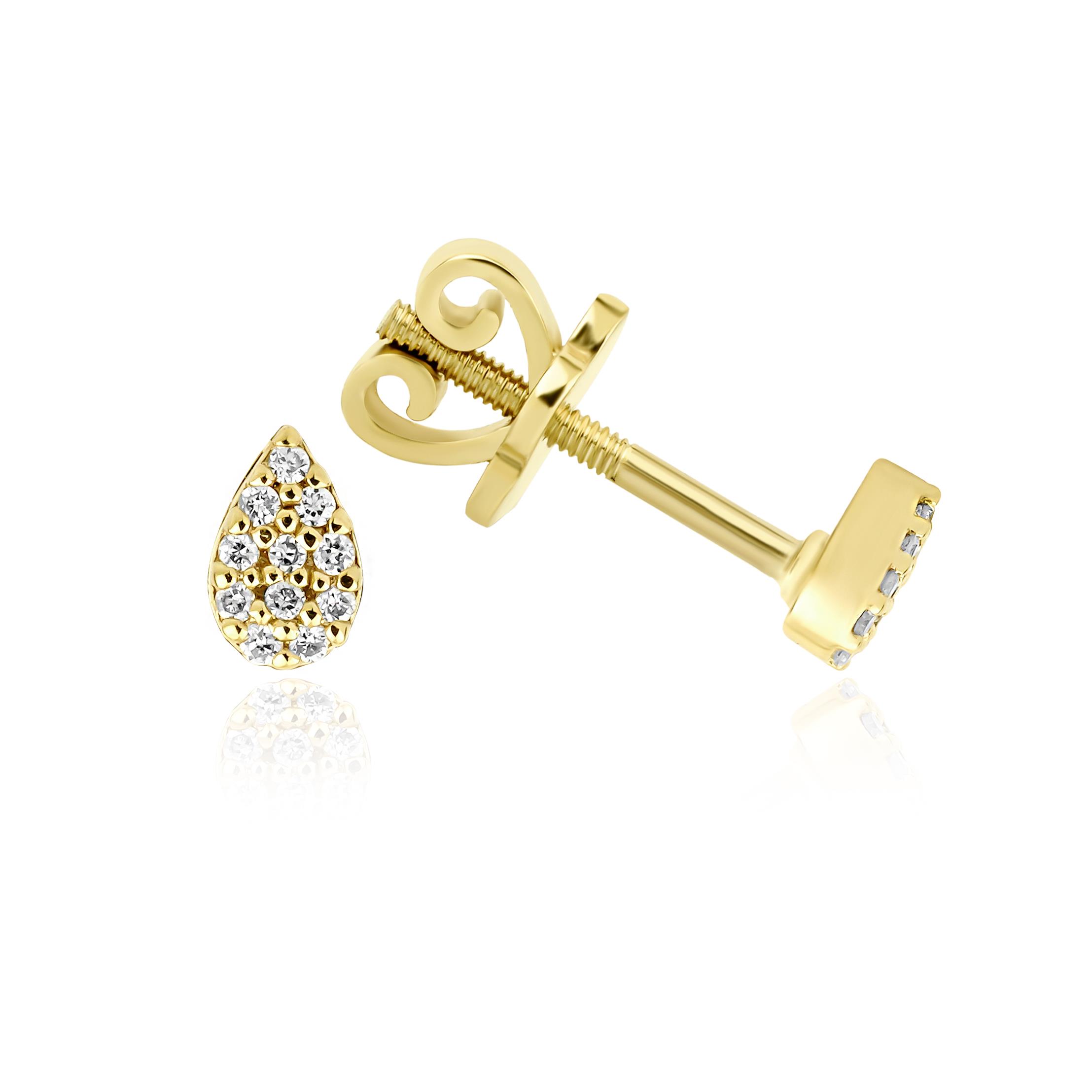 Minimal Damla Model Küpe