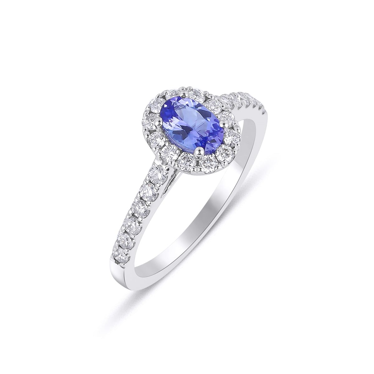 Oval Safir Yüzük