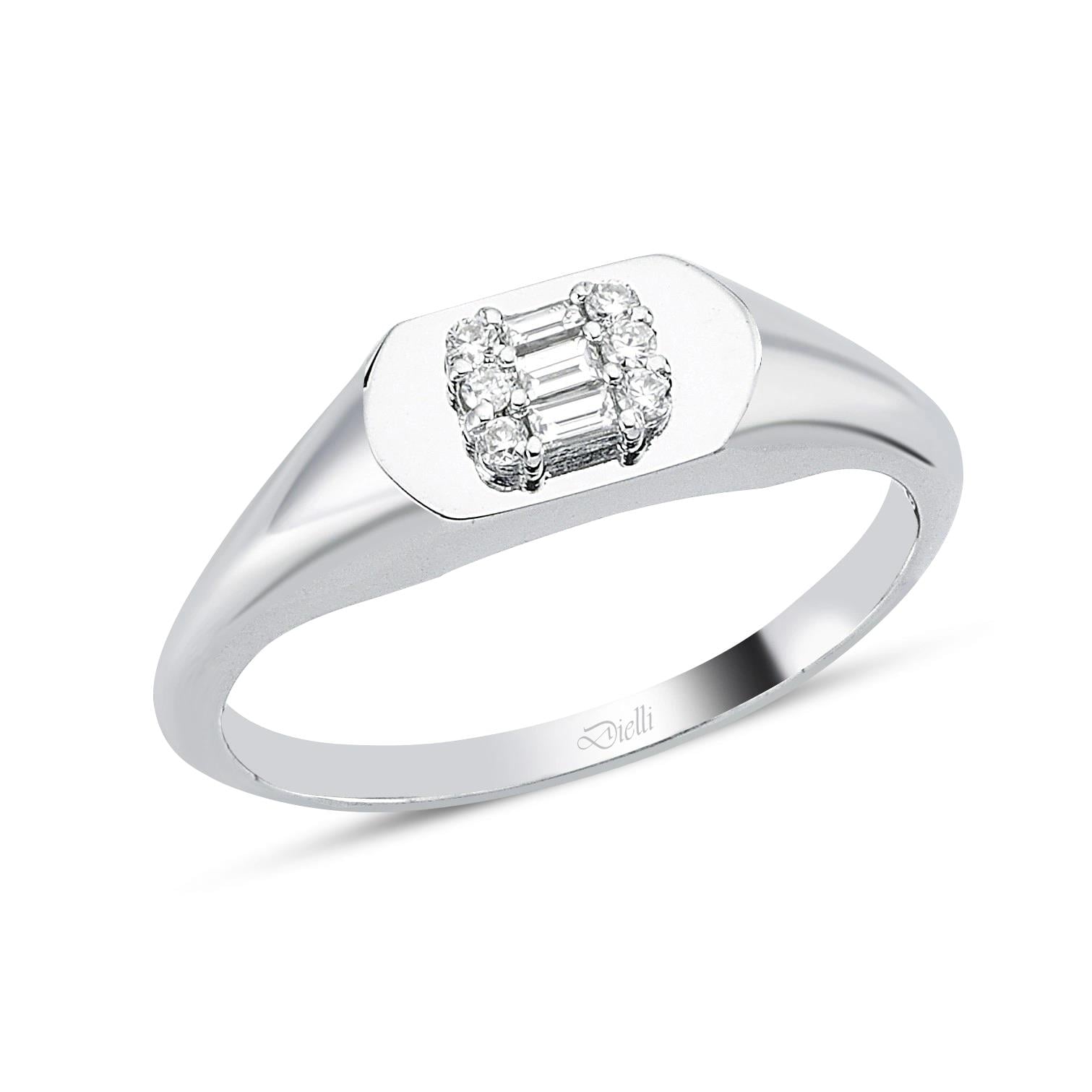 0.14 Carat Baguette Ring