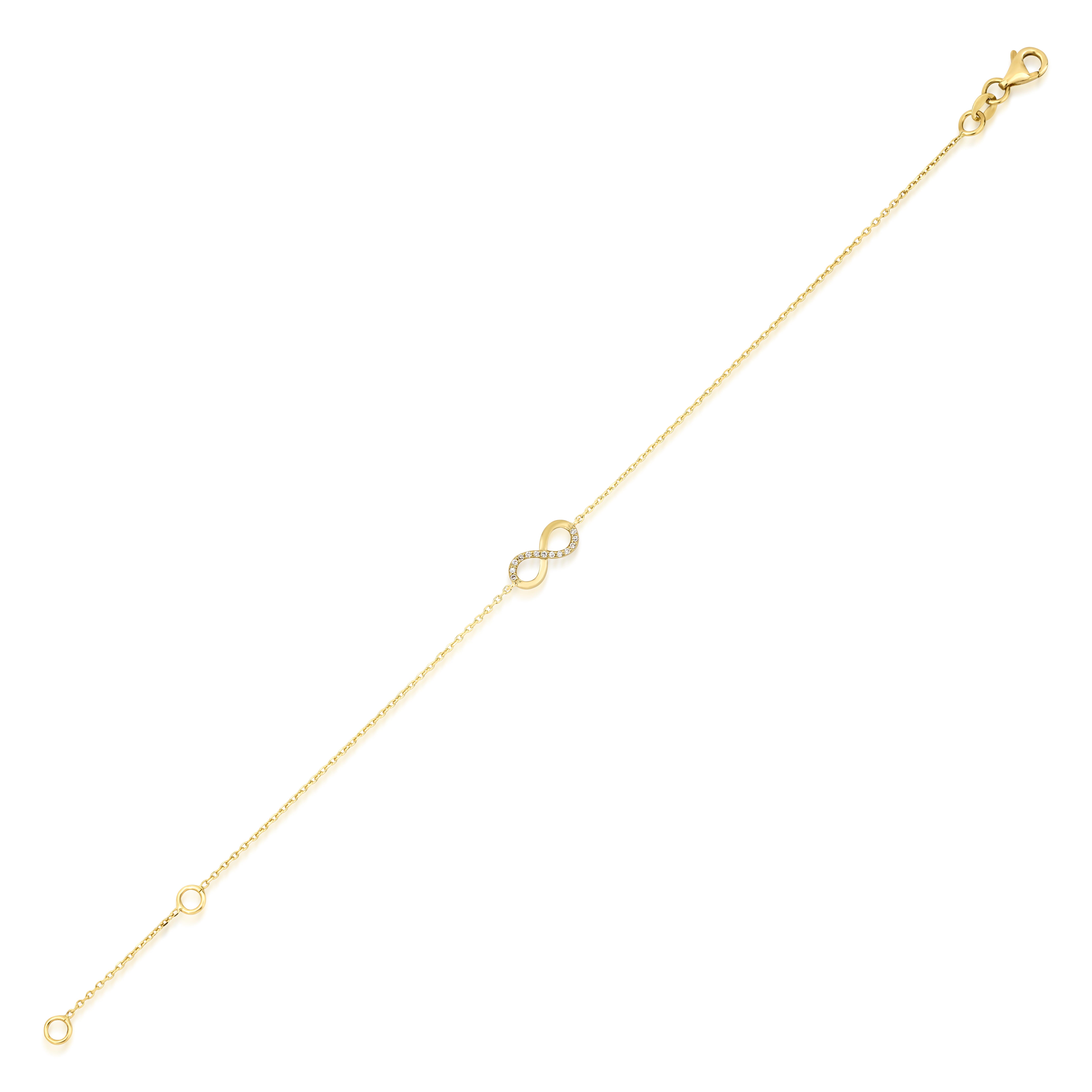 0.04 Karat Infinity Bileklik