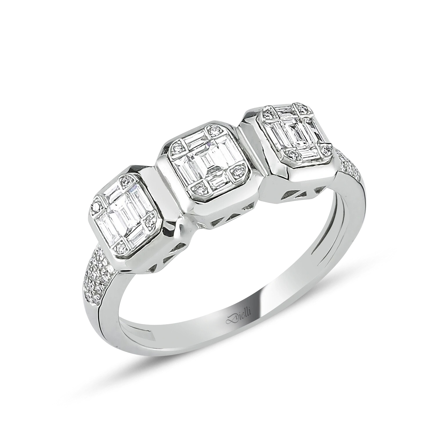 0.46 Carat Baguette Ring