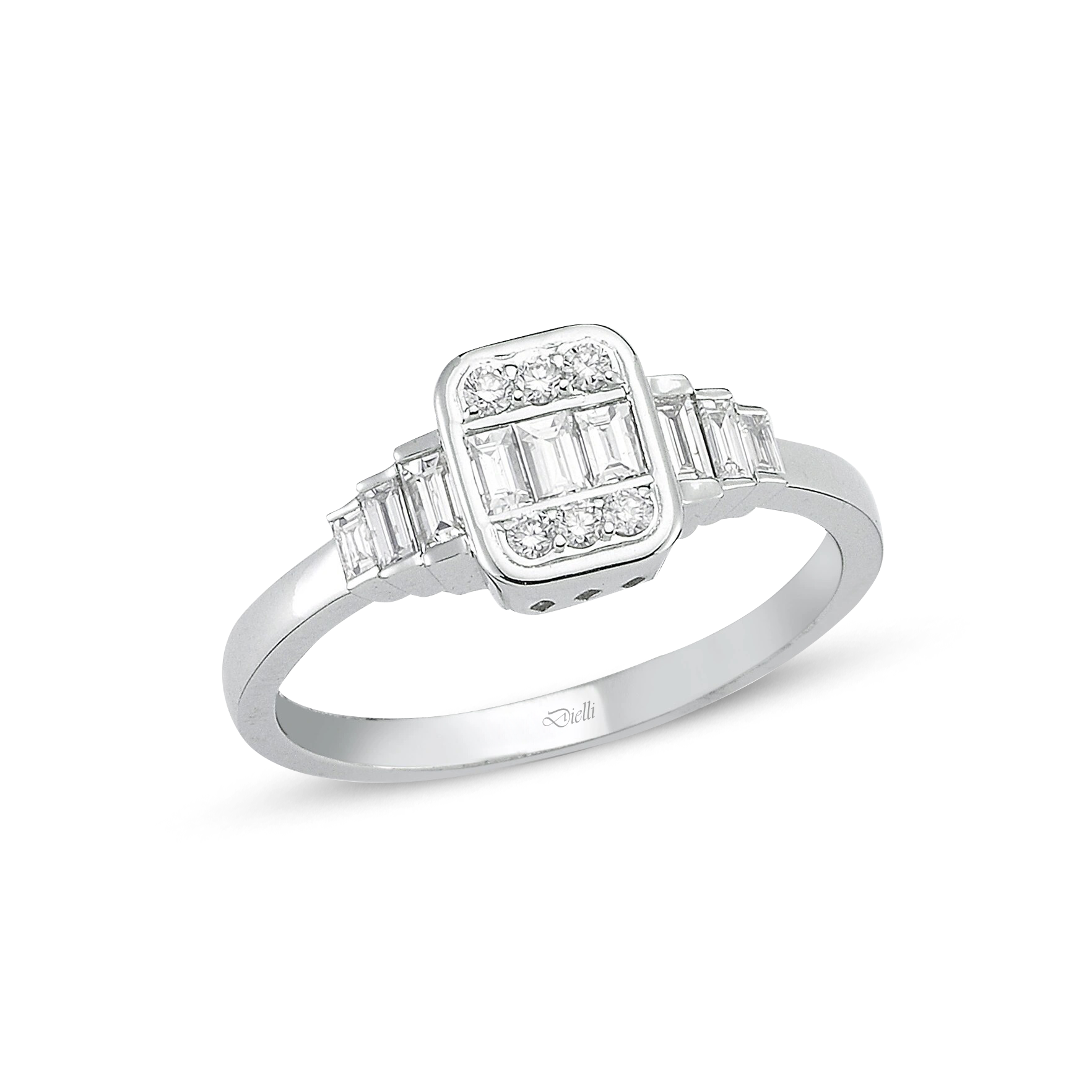 0.38 Carat Baguette Ring