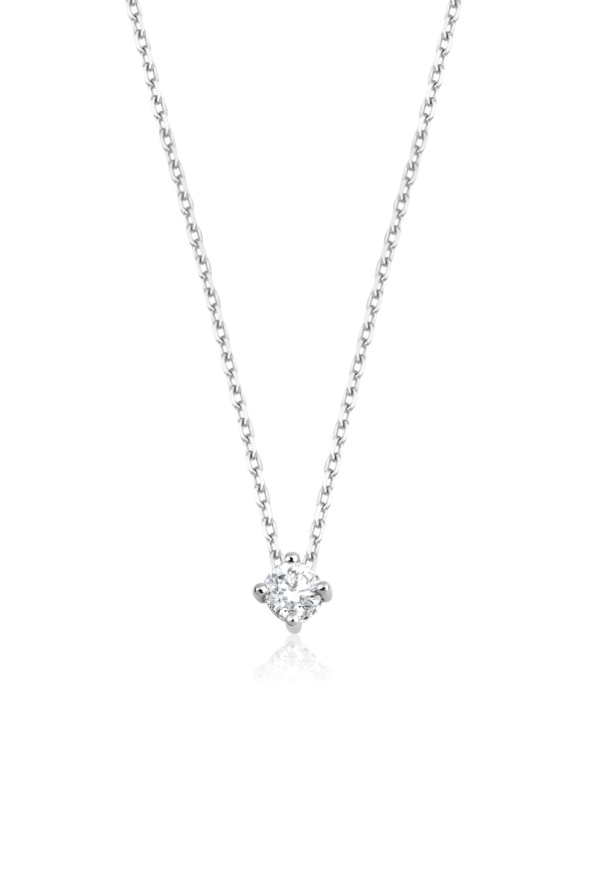 0.10 Karat Tektaş Kolye