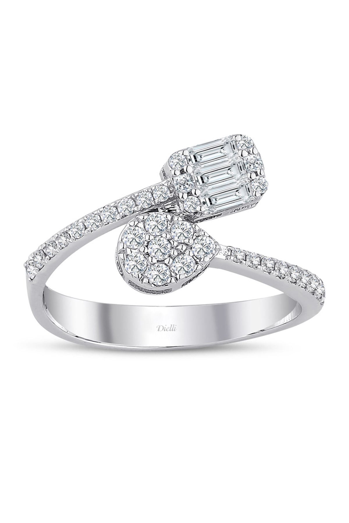 0.46 Carat Baguette Diamond Ring