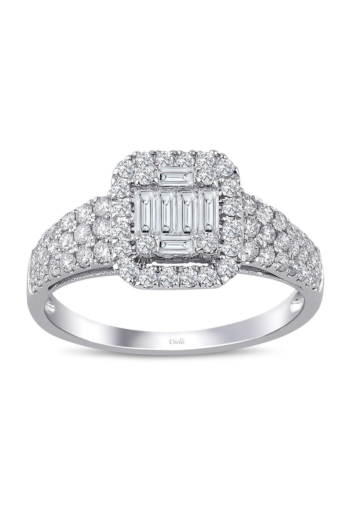 0.90 Carat Baguette Diamond Ring