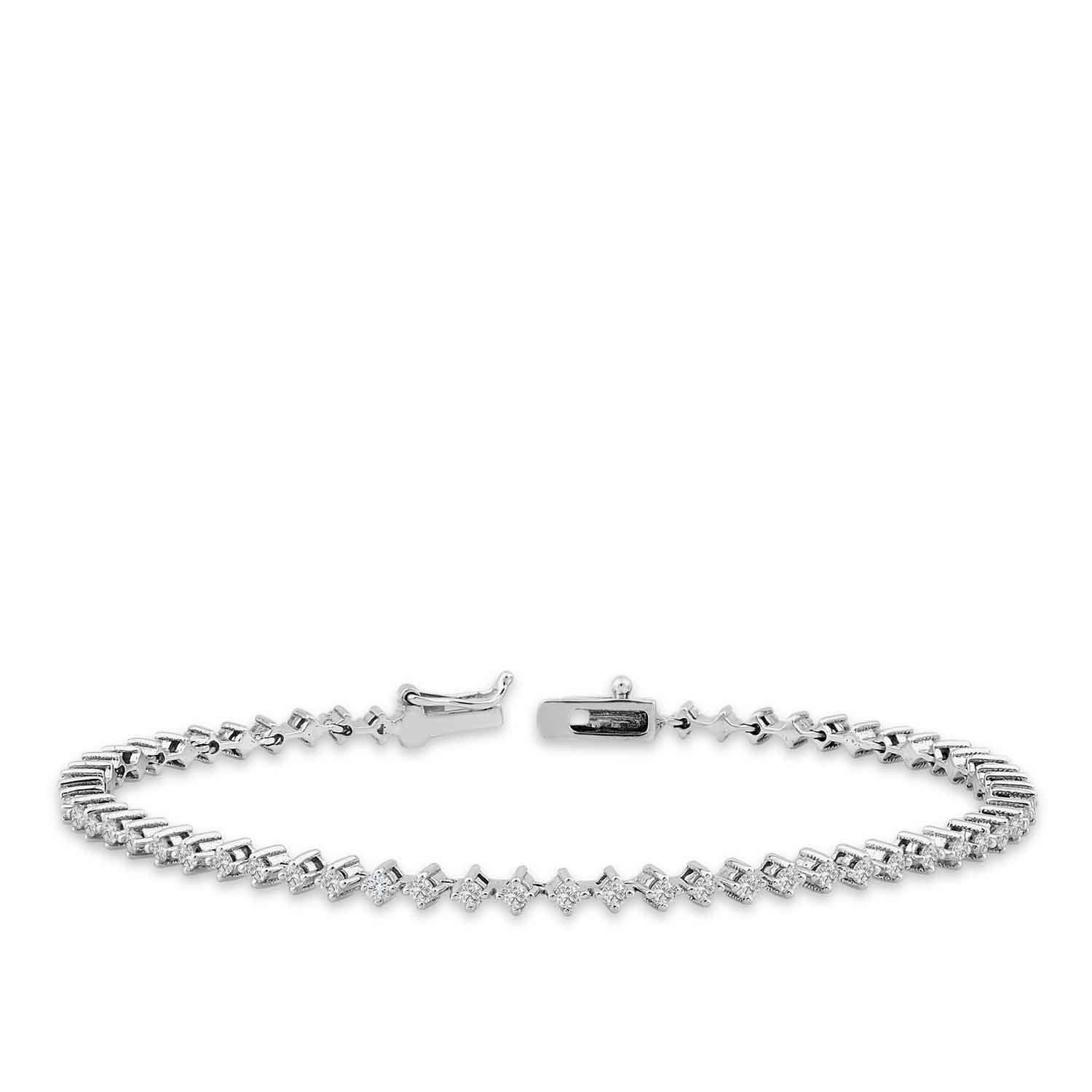 1.45 Carat Diamond Tennis Bracelet