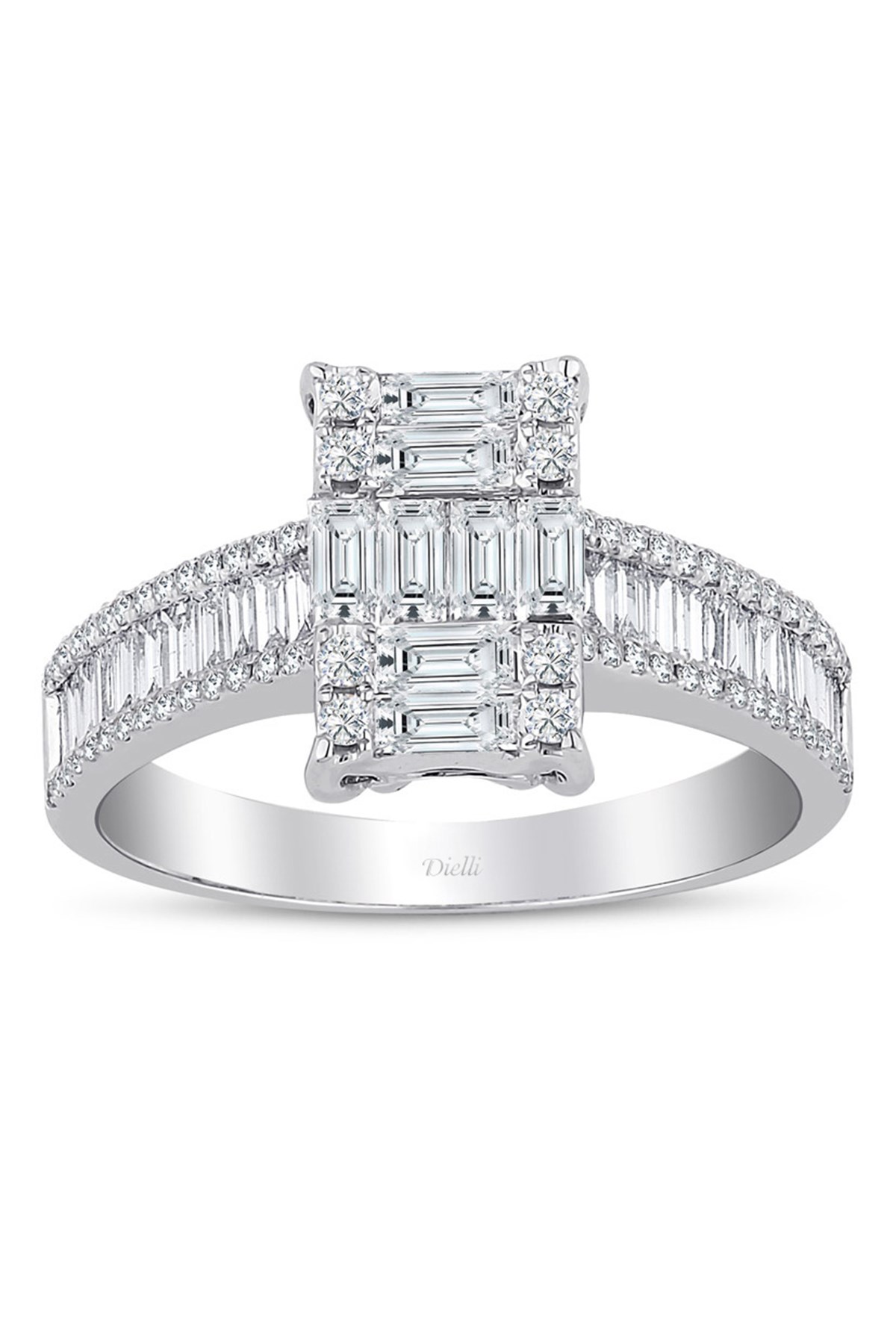 1.14 Carat Baguette Diamond Ring