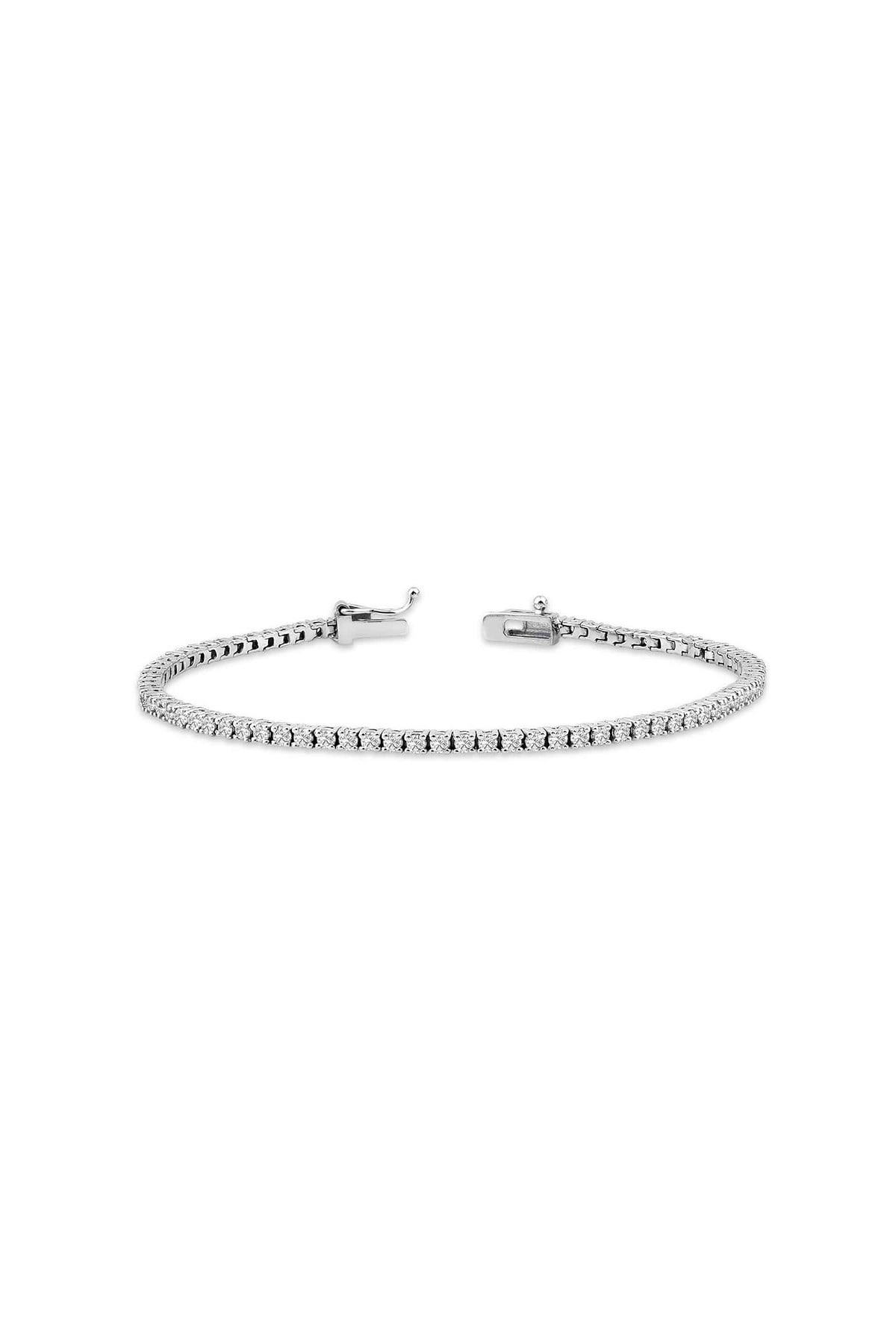1.91 Carat Diamond Tennis Bracelet