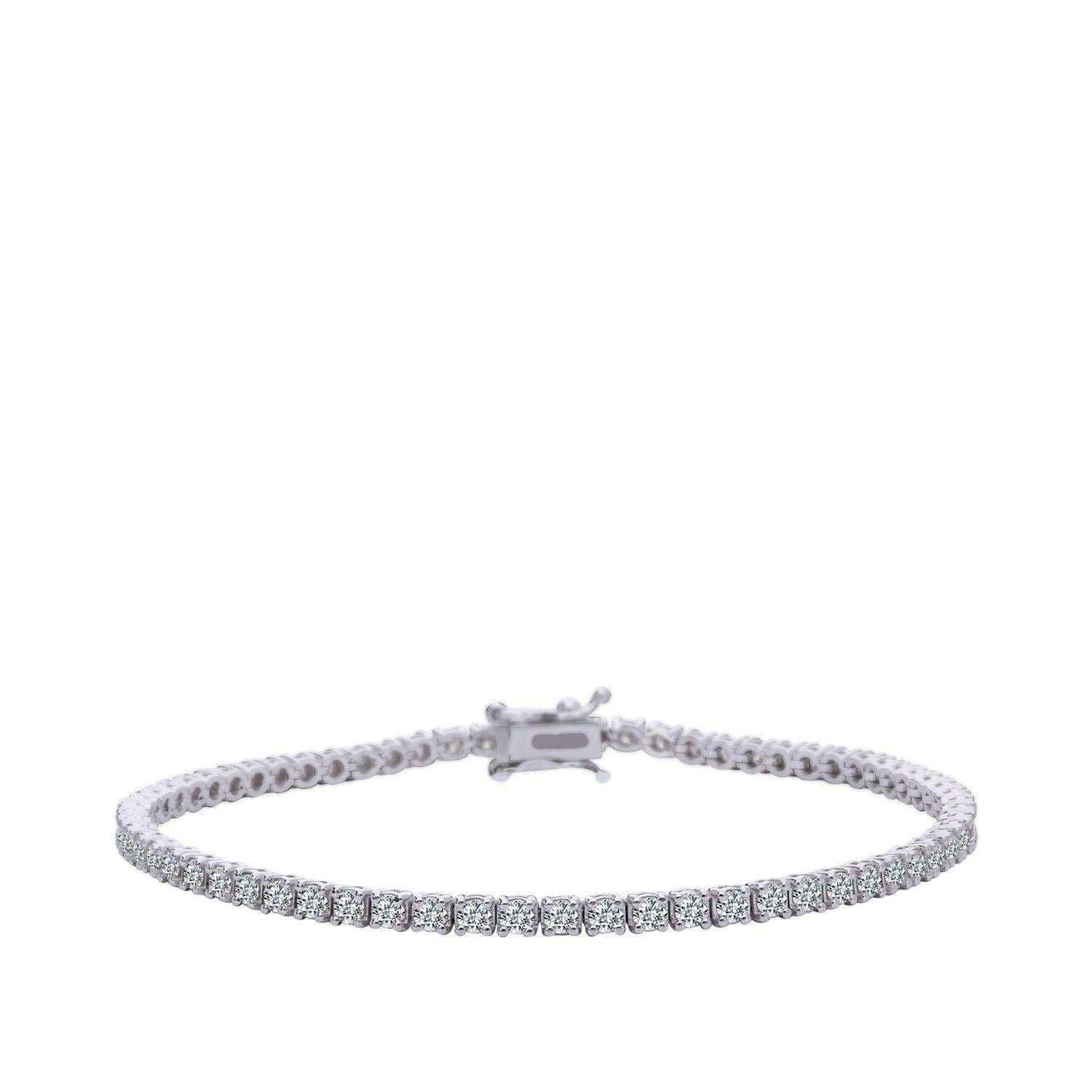 2.90 Carat Diamond Tennis Bracelet