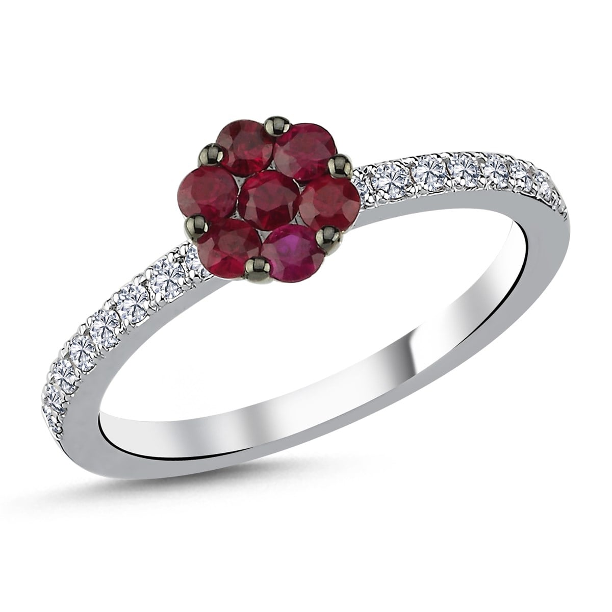 Ruby Koronet Yüzük