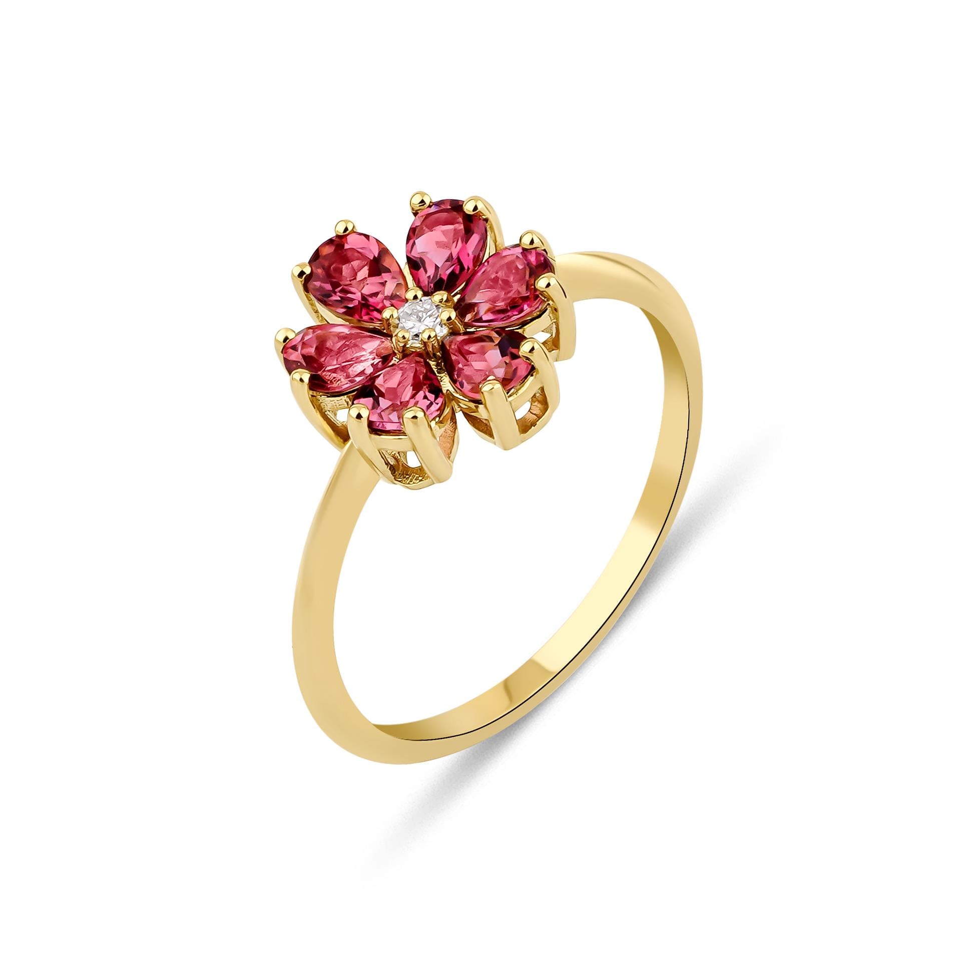 Tourmaline Flora Yüzük