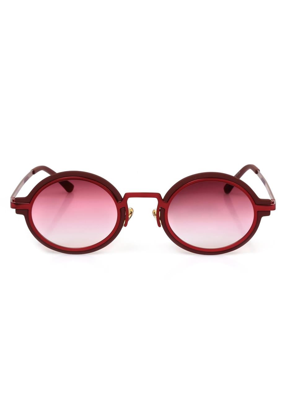 Angel Eyes Bordo Camlı Bordo Çerçeveli Kadın Güneş Gözlüğü AE2207C5