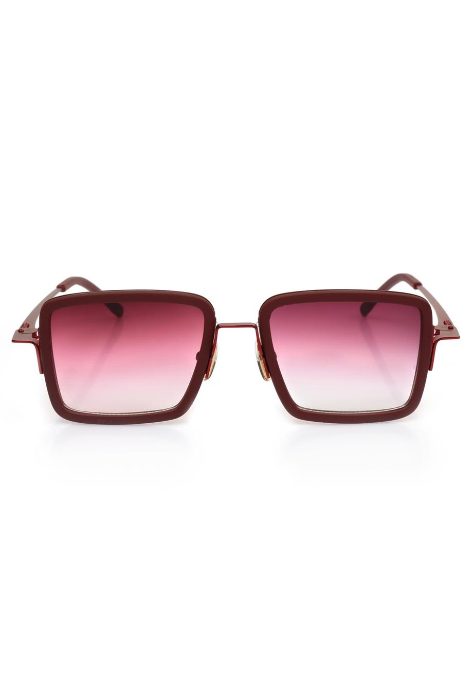 Angel Eyes Bordo Degrade Camlı Bordo Çerçeveli Kadın Güneş Gözlüğü AE2209C5-5