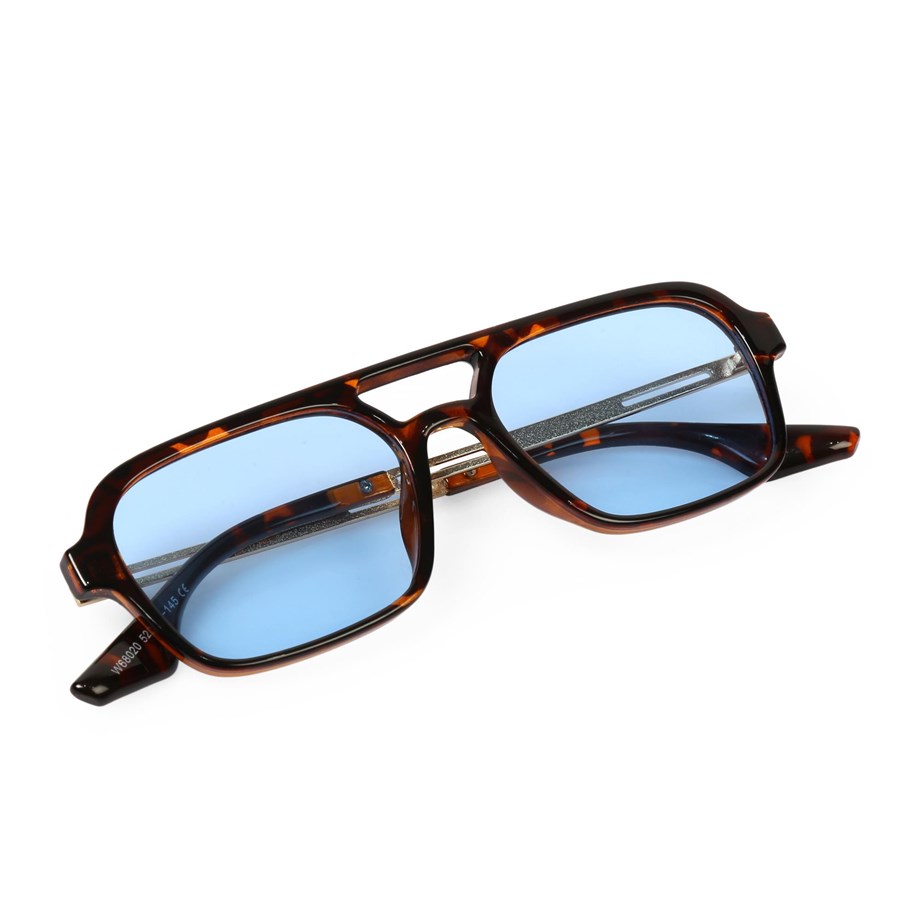 Angel Eyes Dikdörtgen Leopar Unisex Güneş Gözlüğü AE-GM2022C1