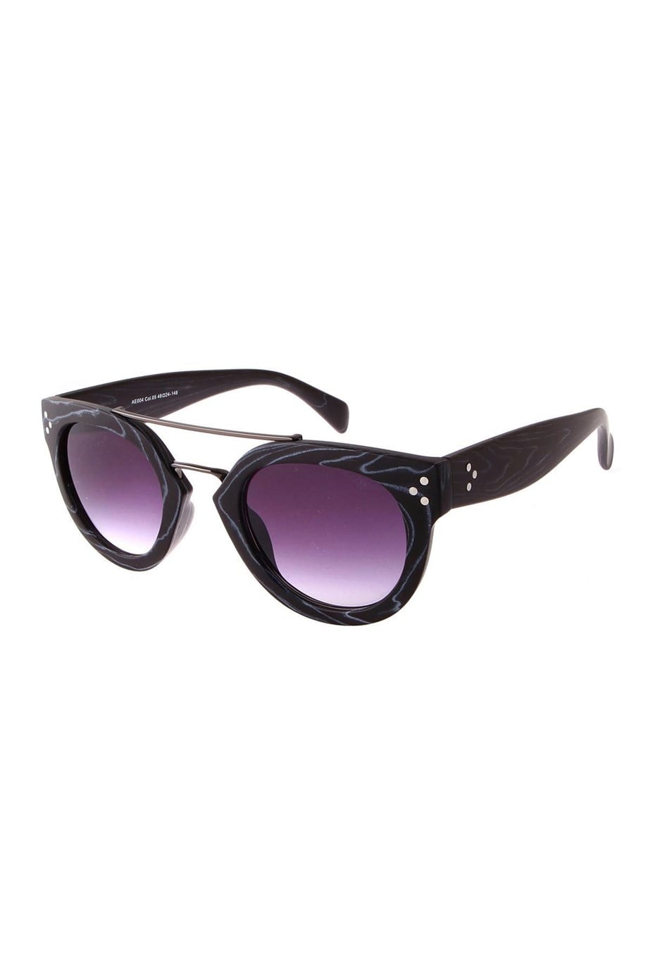 Angel Eyes Oval Siyah Kadın Güneş Gözlüğü AE004COL5