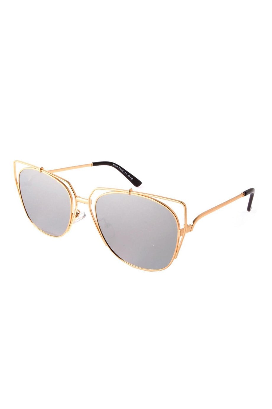 Angel Eyes Oval Füme Kadın Güneş Gözlüğü AE029COL3