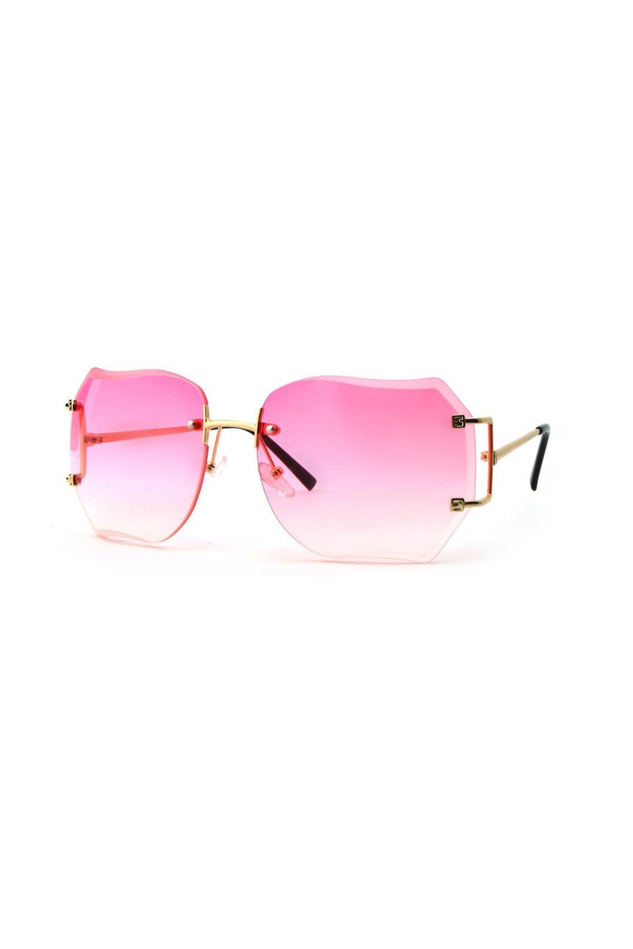 Angel Eyes Geometrik Pembe Kadın Güneş Gözlüğü AE235C3B2429