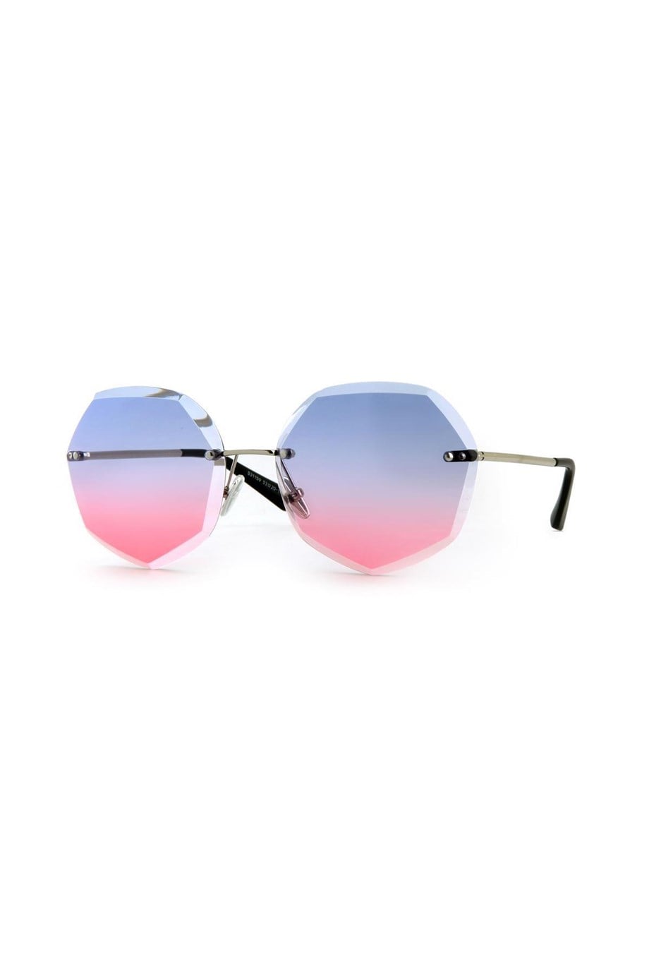 Angel Eyes Geometrik Pembe Kadın Güneş Gözlüğü AE31159C50B2771