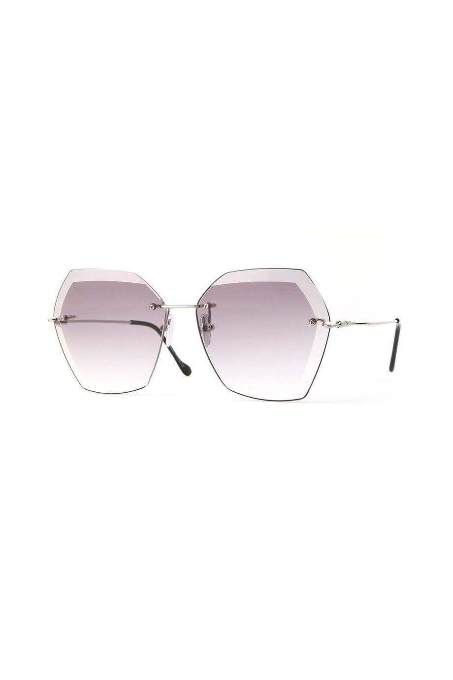 Angel Eyes Geometrik Mor Kadın Güneş Gözlüğü AE1755C7B2959