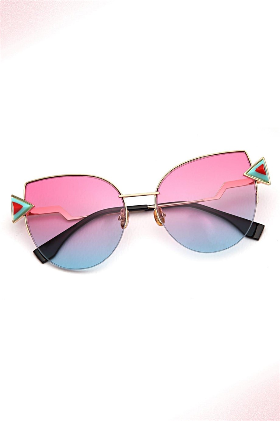 Angel Eyes Cat Eye Pembe Kadın Güneş Gözlüğü AE1745C13B3178
