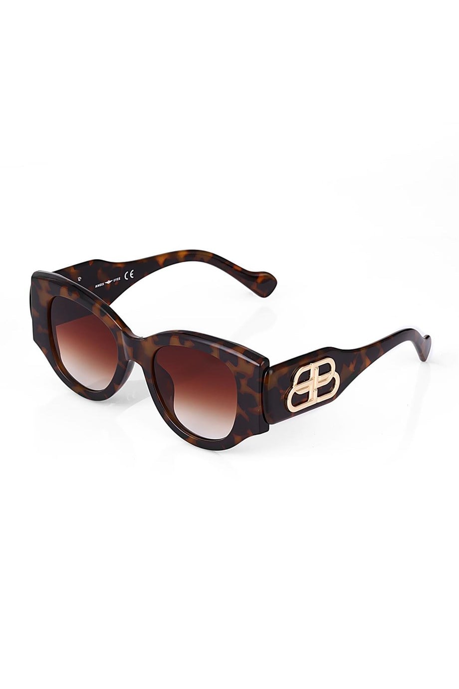 Angel Eyes Oval Leopar Kadın Güneş Gözlüğü AE2029C3B4672