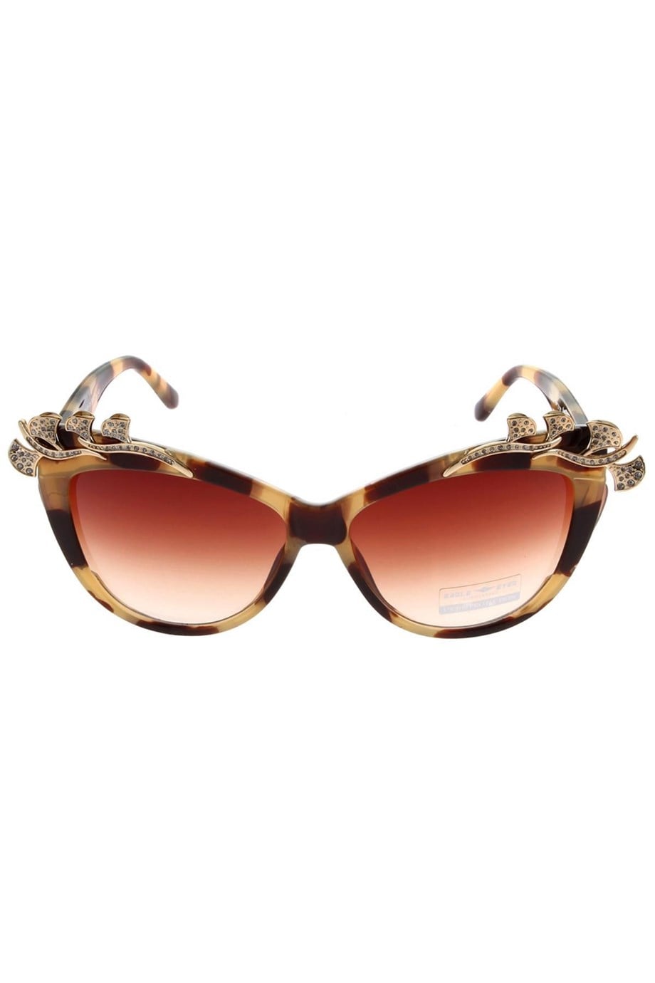 Angel Eyes Cat Eye Leopar Kadın Güneş Gözlüğü W006COL5