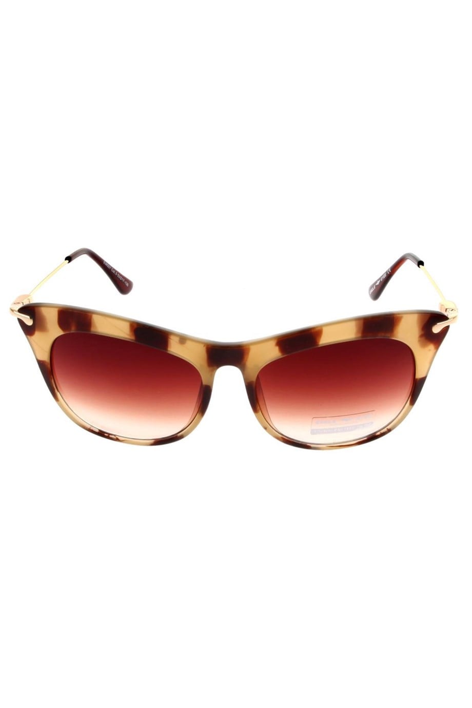 Angel Eyes Cat Eye Leopar Kadın Güneş Gözlüğü W007COL5