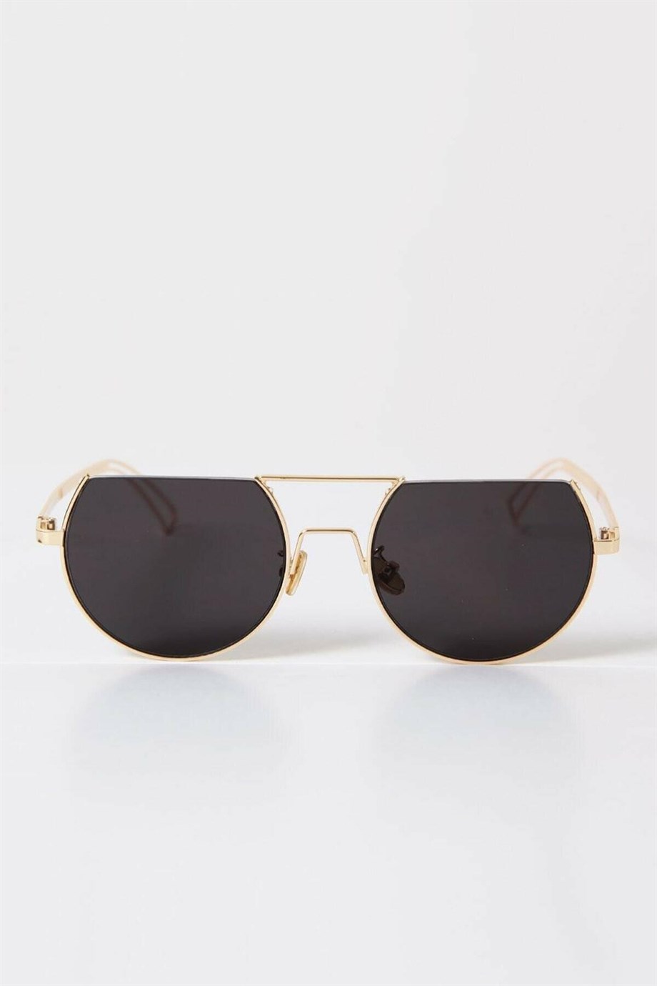 Angel Eyes Yuvarlak Vintage Siyah Unisex Güneş Gözlüğü YD1X1