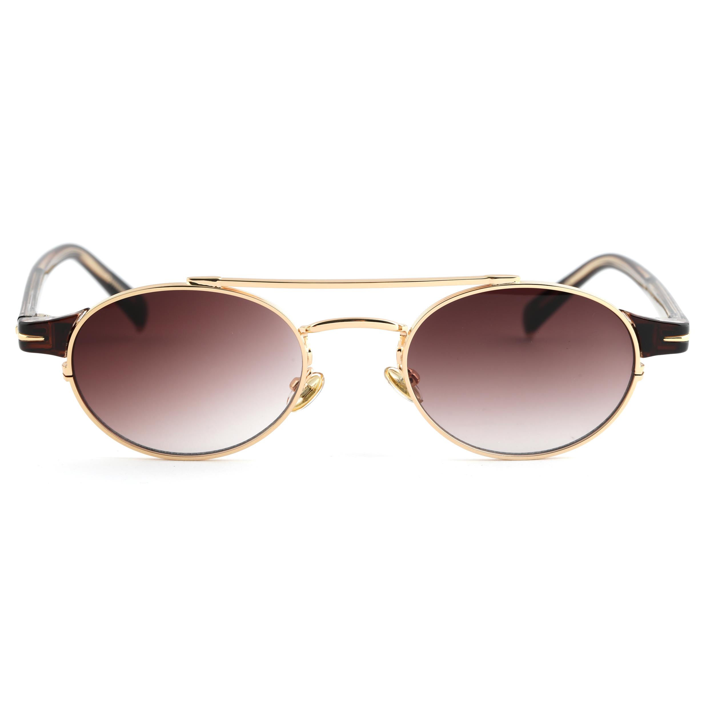 Angel Eyes Kahverengi Cam Oval Tasarım Gold Çerçeve Kadın&Erkek Güneş Gözlüğü Db1042/s