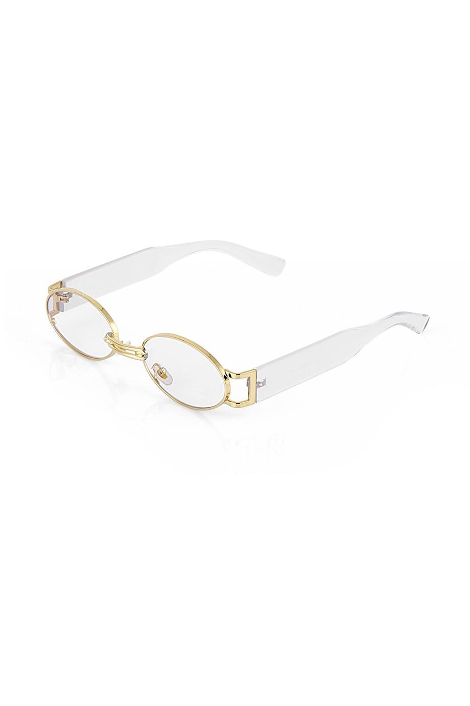 Angel Eyes Oval Şeffaf Unisex Güneş Gözlüğü YW-8036B