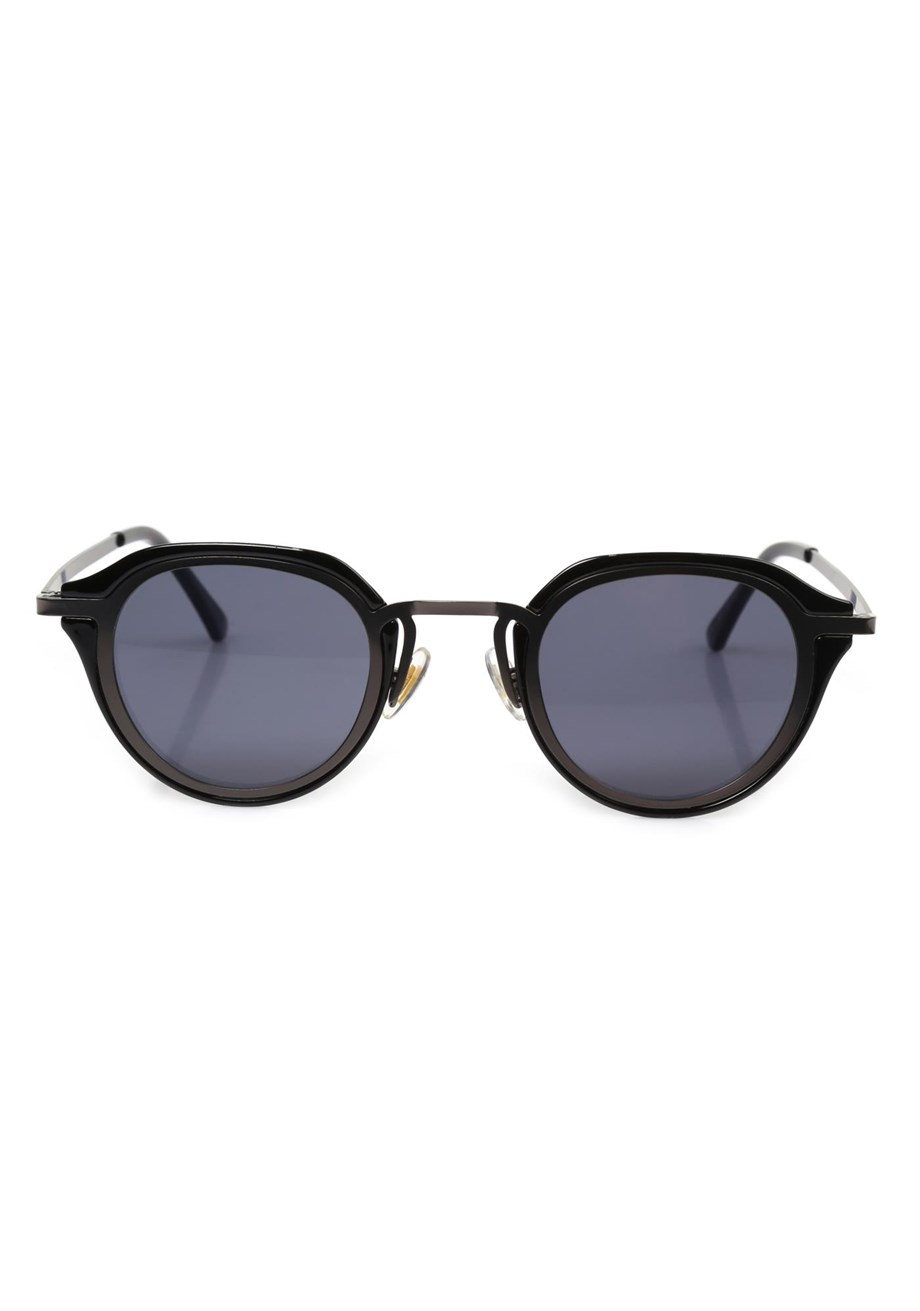 Angel Eyes Siyah Çerçeve Siyah Cam Oval Unisex Güneş Gözlüğü AE9901C1