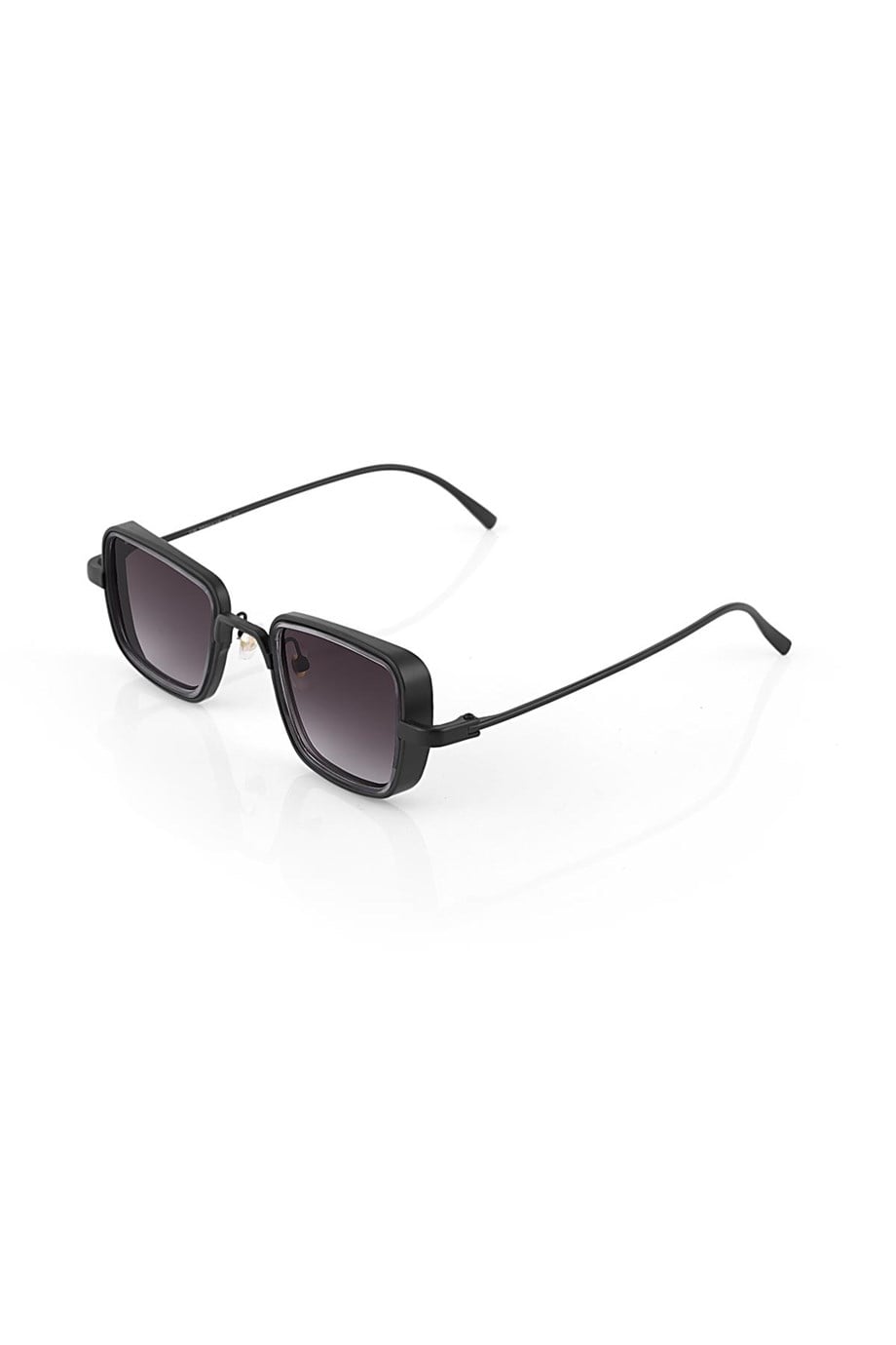 Angel Eyes Siyah Dikdörtgen Unisex Güneş Gözlüğü YW-2023A