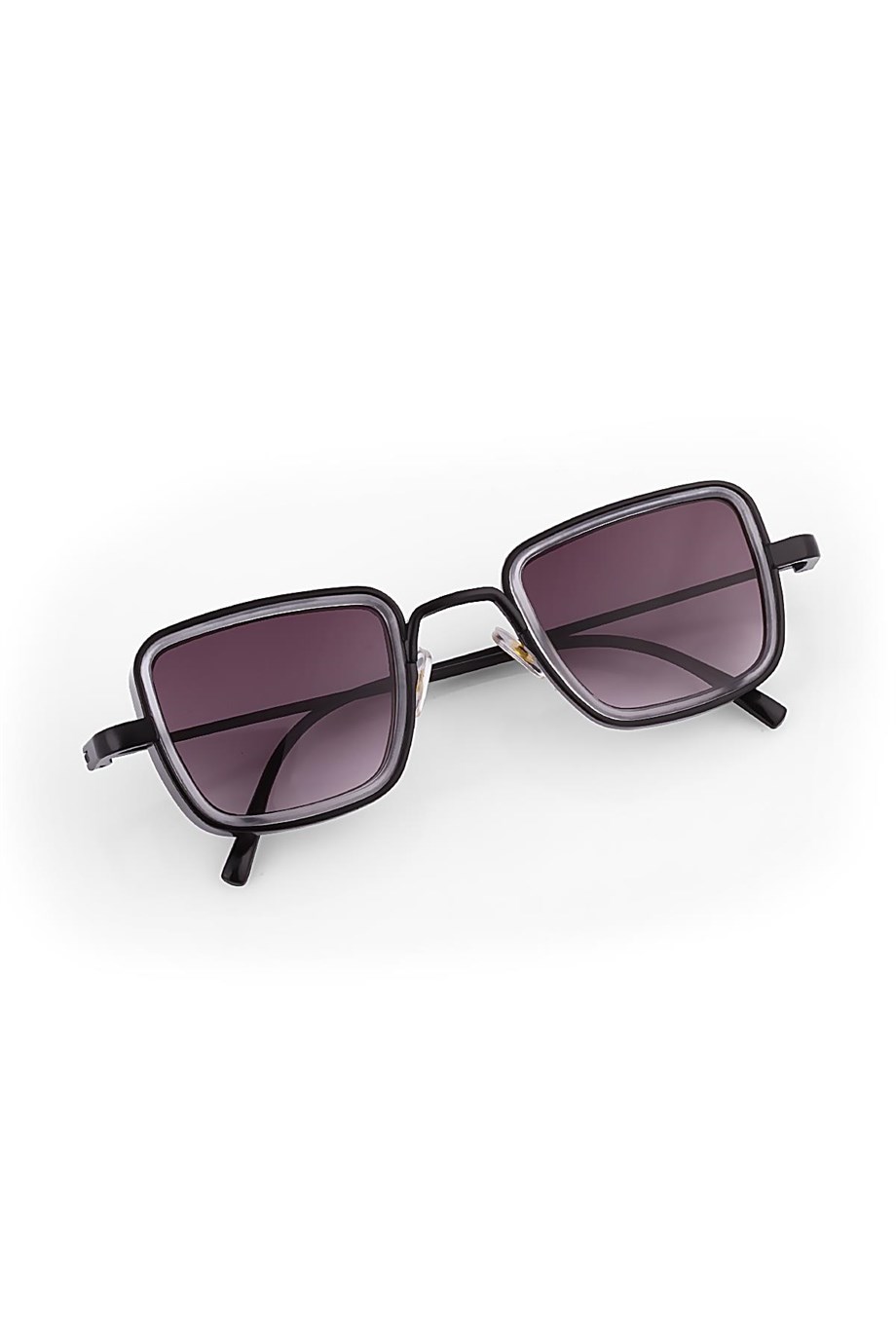 Angel Eyes Siyah Dikdörtgen Unisex Güneş Gözlüğü YW-2023A