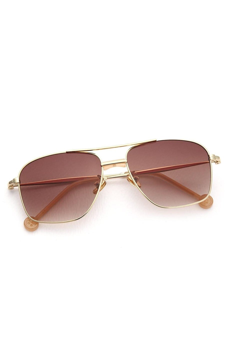 Angel Eyes Dikdörtgen Kahverengi Unisex Güneş Gözlüğü AE1768C3B3053
