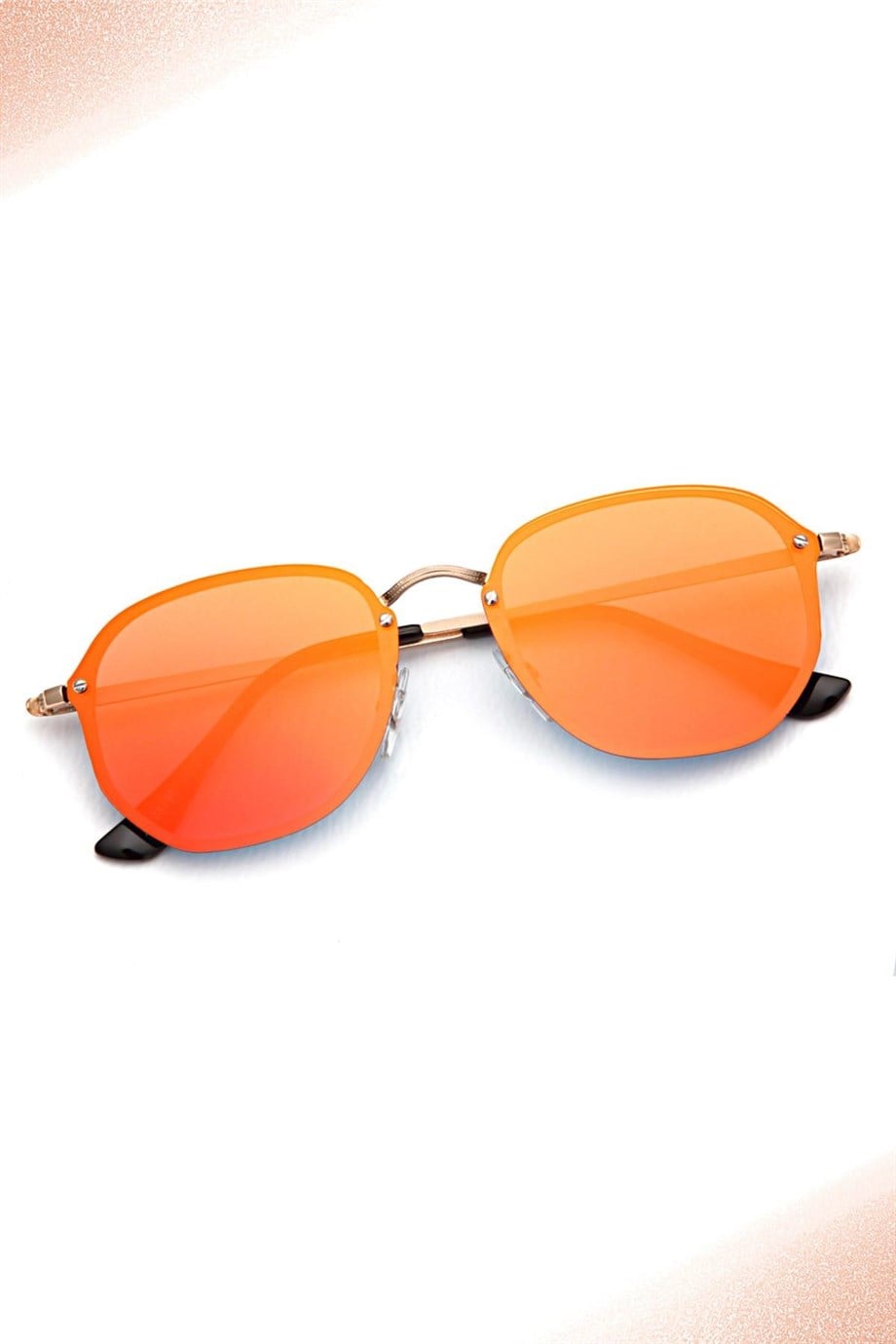 Angel Eyes Oval Kırmızı Unisex Güneş Gözlüğü AE3579NC10B3287
