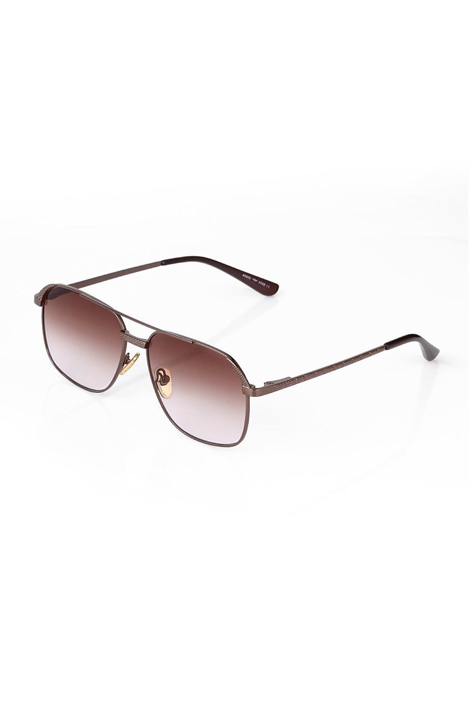 Angel Eyes Dikdörtgen Kahverengi Unisex Güneş Gözlüğü AE2035C2B4757