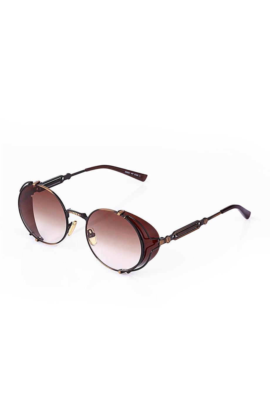 Angel Eyes Oval Vintage Kahverengi Unisex Güneş Gözlüğü AE2038C5B4780