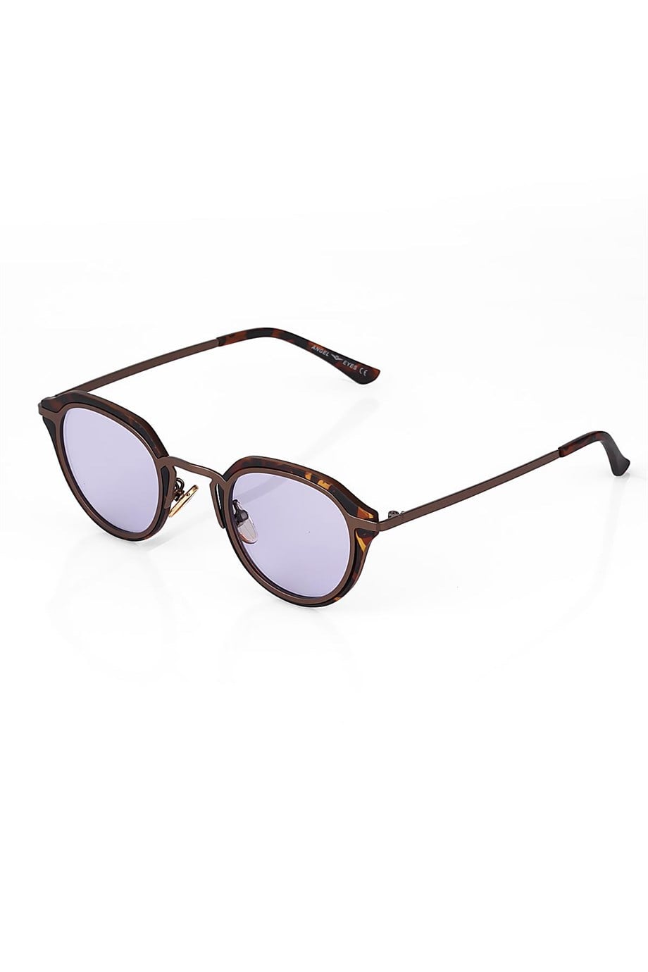 Angel Eyes Oval Mor Unisex Güneş Gözlüğü AE2049C9B4854