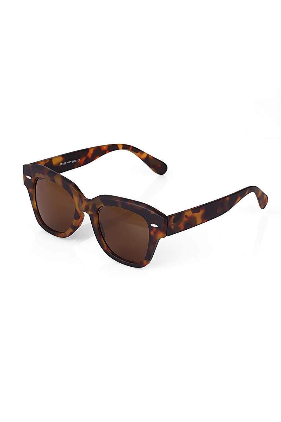 Angel Eyes Dikdörtgen Leopar Unisex Güneş Gözlüğü AE2186C6B4905