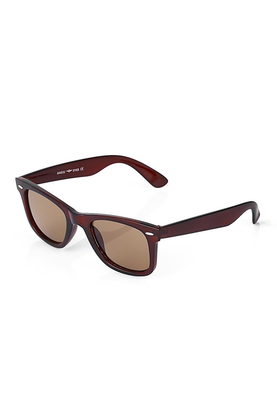 Angel Eyes Dikdörtgen Kahverengi Unisex Güneş Gözlüğü AE2151C4B4909