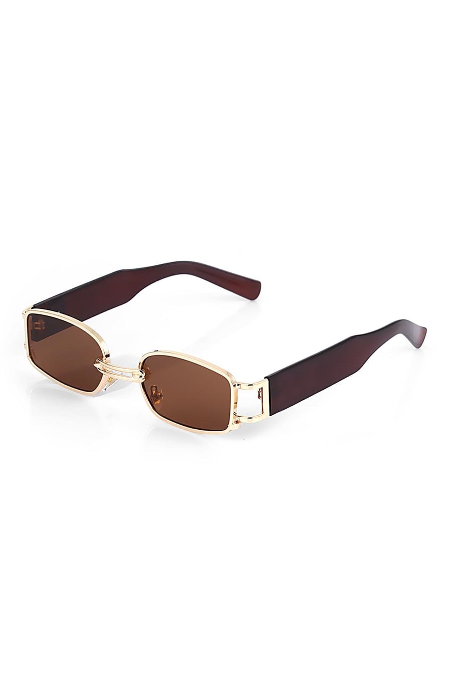 Angel Eyes Dikdörtgen Kahverengi Unisex Güneş Gözlüğü AEU2002CC2U1051