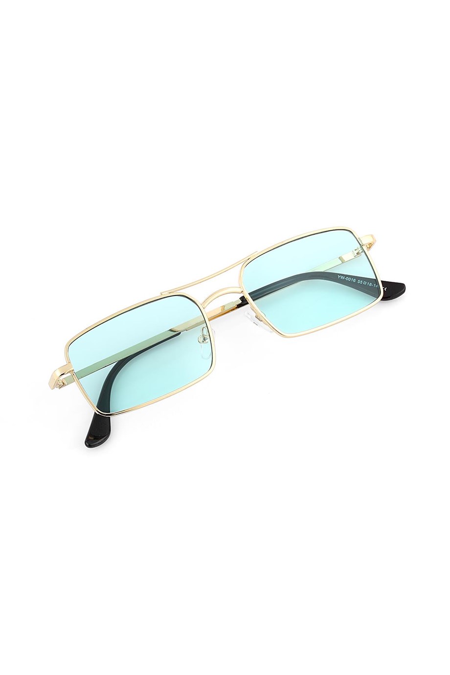 Angel Eyes Yeşil Dikdörtgen Unisex Güneş Gözlüğü YW-0016G