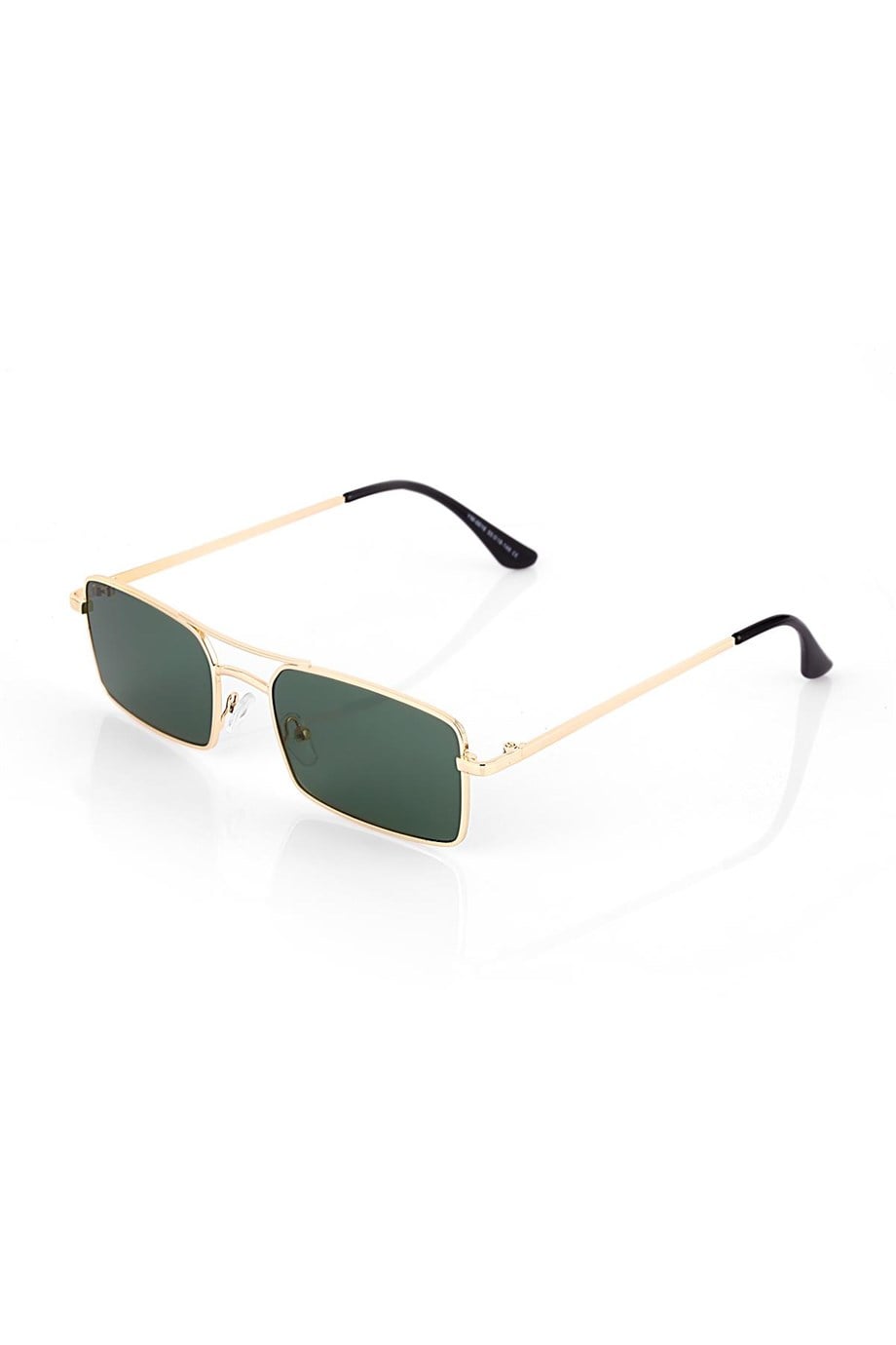 Angel Eyes Yeşil Dikdörtgen Unisex Güneş Gözlüğü YW-0016A