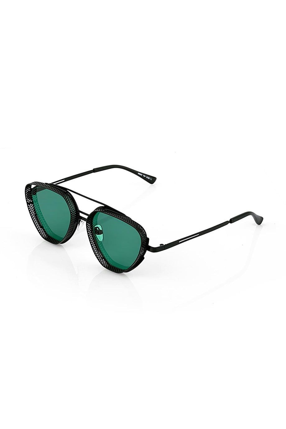 Angel Eyes Yeşil Geometrik Çerçeve Unisex Güneş Gözlüğü B4940