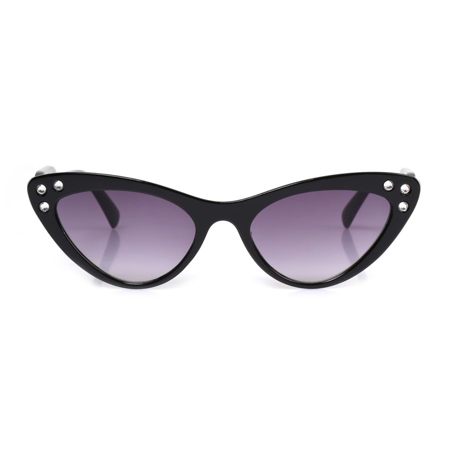 Cat Eye Siyah Taşlı Kadın Güneş Gözlüğü B4055