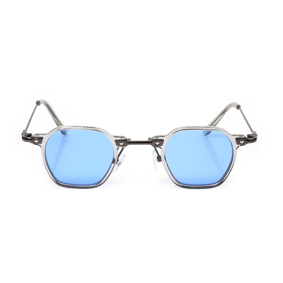 Dikdörtgen Gri Çerçeceli Unisex Güneş Gözlüğü AE2160-C9