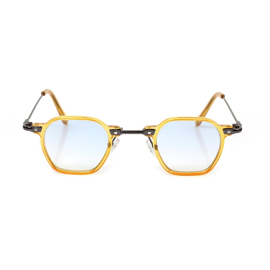 Dikdörtgen Sarı Çerçeceli Unisex Güneş Gözlüğü AE2160-C5
